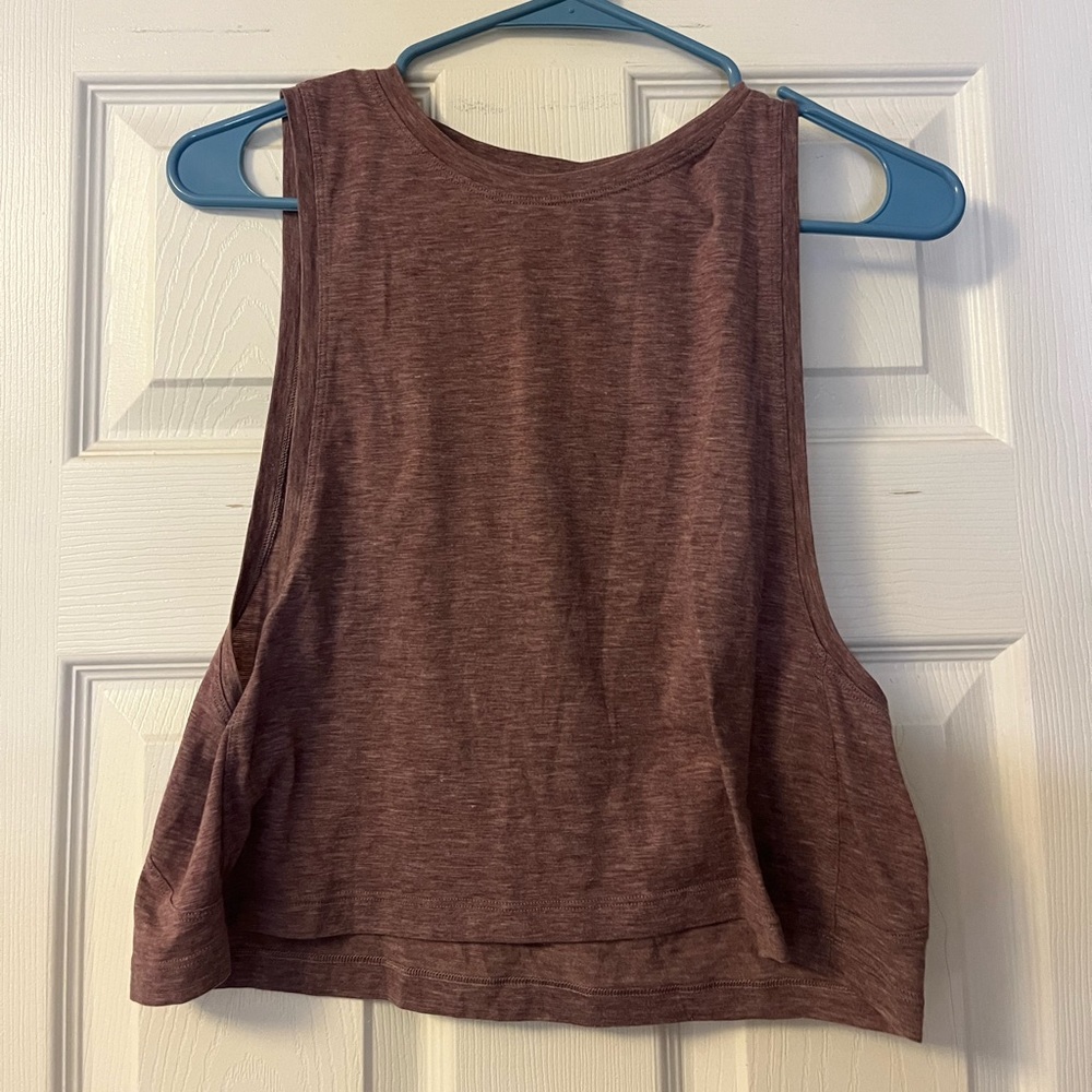 Purple Lululemon Muscle Tank